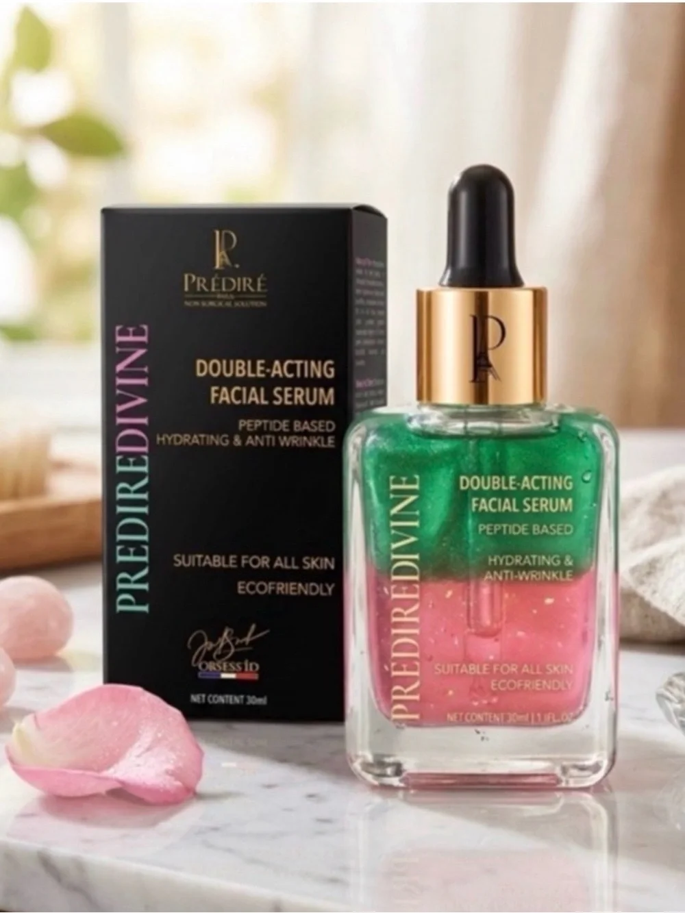 Predire Double-Acting Anti-Wrinkle Retinol Poly-Peptide Serum Retails $400